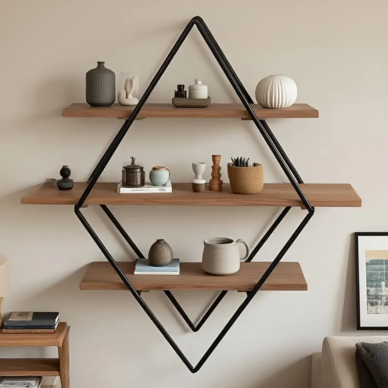 Estantería Flotante Diamond Retro