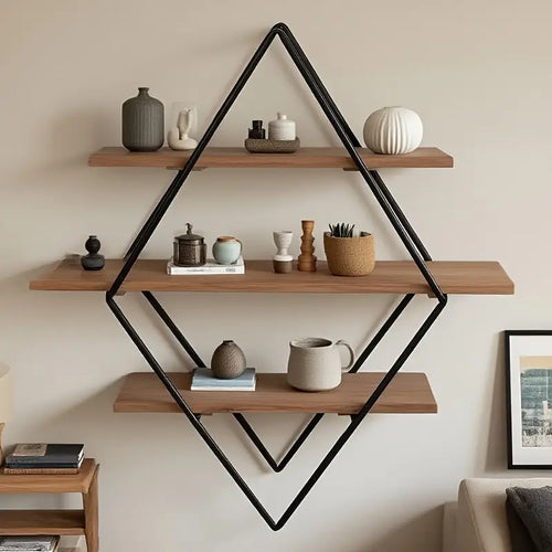 Estantería Flotante Diamond Retro