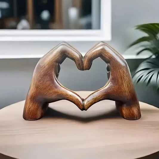 Escultura Decorativa “Manos del Amor”