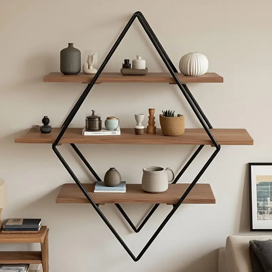 Estantería Flotante Diamond Retro